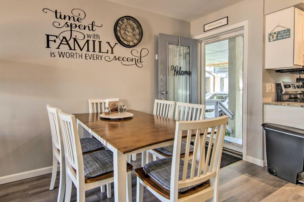 Airy Ocean City Condo On Canal Front With Deck! Exterior foto